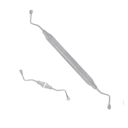 Lucas Bone Curettes Micro Serrated 5mm – Precision Dental Surgical Instrument