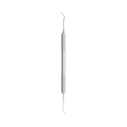 Levy Carver, 1mm X 10mm Long Slightly Curved Blades Solid Handle