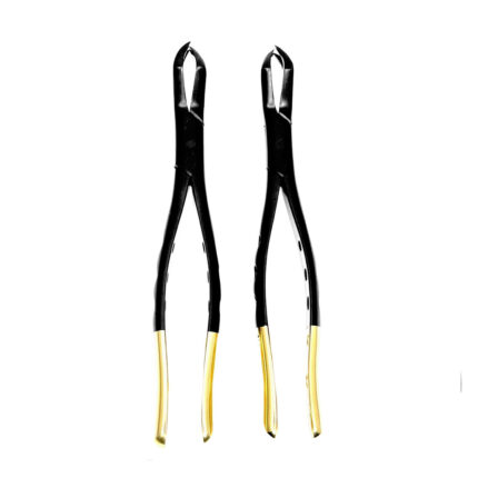 Extracting Forceps Set Fig. 88R – 88L Upper Molars BLACK-GOLD – Precision Dental Surgical Instrument