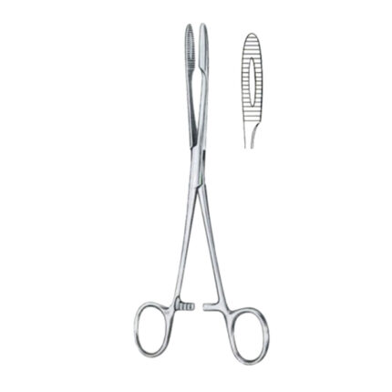 Gross-Maier Polypus Forceps BJ Straight 20cm/8" With Ratchet