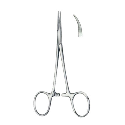 Micro-Mosquito Hemostatic Forceps BJ Curved 10cm/4