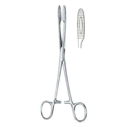 Gross-Maier Polypus Forceps BJ Straight 25cm/10" With Ratchet