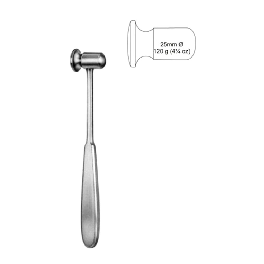 Doyen Bone Mallet dia 25mm, 120g, 21cm