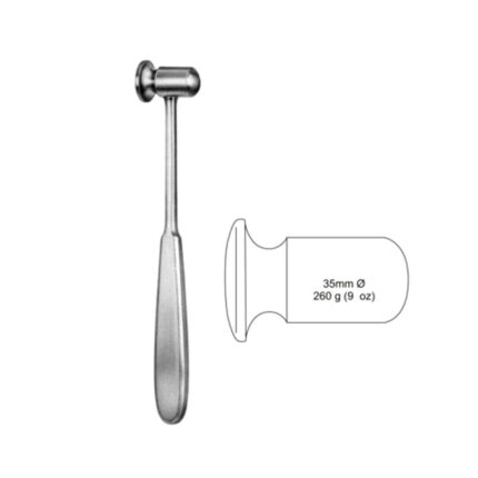 Doyen Bone Mallet dia 35mm, 260g, 21cm