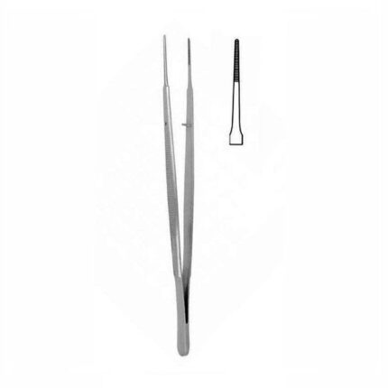 Tissue pliers, Gerald, Anatomical ,180mm, optional straight