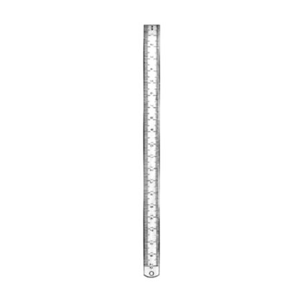Ruler Metal 15cm