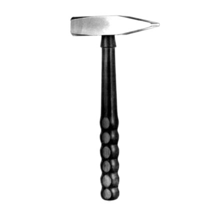 Bone Mallet w/fiber handle, solid steel head 24cm