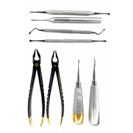 Atraumatic Extraction Kit of 8PCS – Dental Surgical Instrument Set