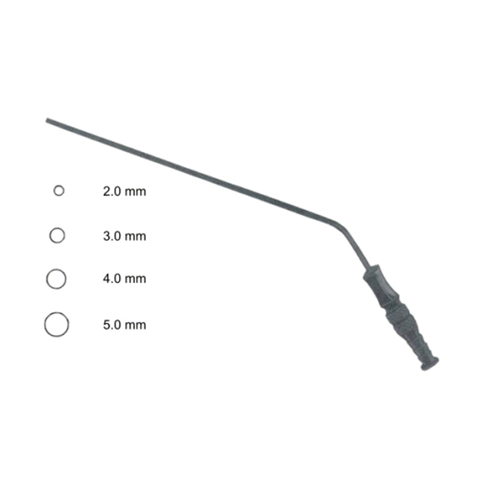 Malleable, Black Suction Tubes 19.5cm/7 3/4" 4mm