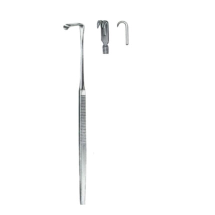 Wound Retractors Sharp 2 Prongs 16cm/6 1/4" Flexible