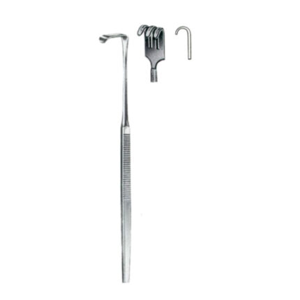 Wound Retractors Blunt 3 Prongs 16cm/6 1/4" Flexible