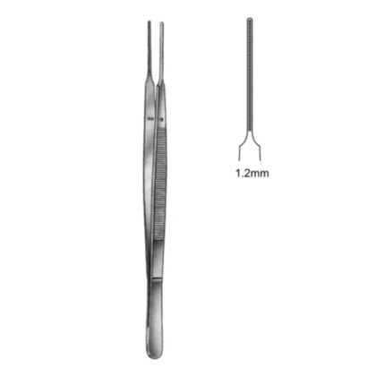 DeBakey-Gerald Tissue Fcps Atrauma 1.0mm 18cm