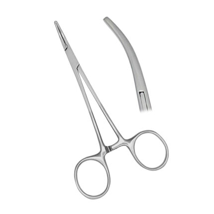 Halstead Mosquito Forceps 12.5cm Curved 1×2 Teeth – Precision Surgical Instrument
