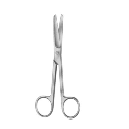 Operating Scissors Straight Fig # 1 16cm/6 1/4" Bl/Bl