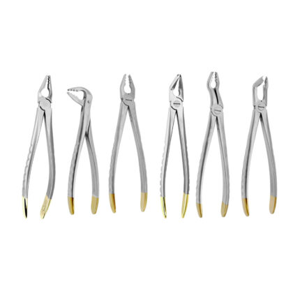 Prime Universal Atraumatic Extracting Set Deep Gripping, Set of 6