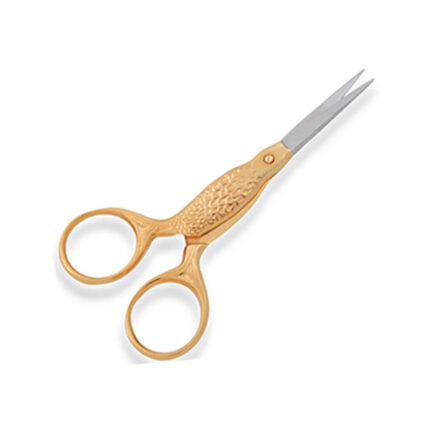 Half Gold Plated Fish Scissors