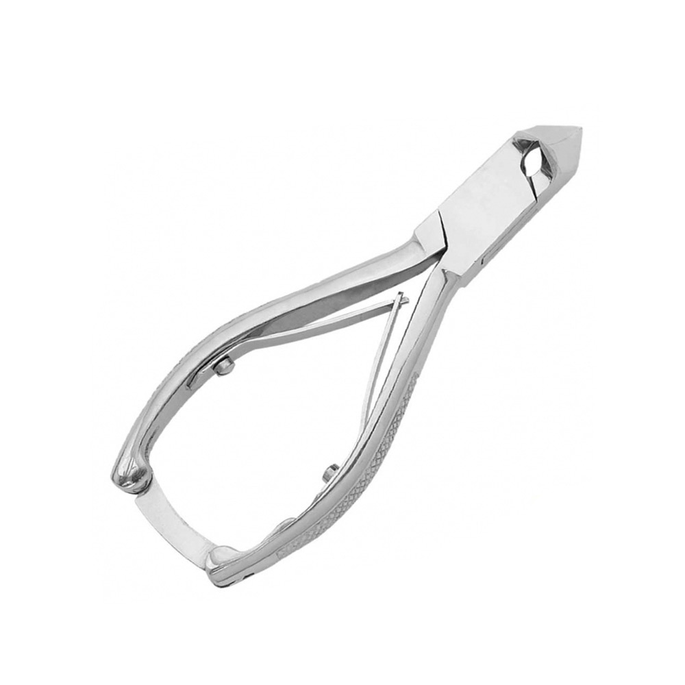 Light Weight Double Spring Nail Nippers Textured Handles 1 Light Weight Double Spring Nail Nippers Textured Handles