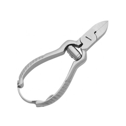 Arrow Back Lock Barrel Spring Nail Nippers With Textured Handles