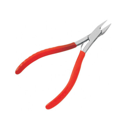 Fine Point Single Spring Nail Nippers With Gripped Handles