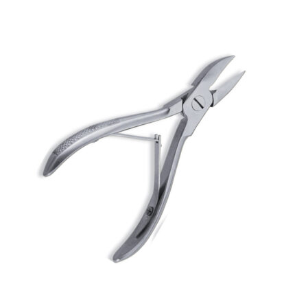 Straight Blade Textured Handles Double Spring Nail Nippers
