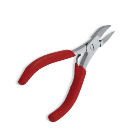 Red Gripped Handles Single Spring Nail Nippers